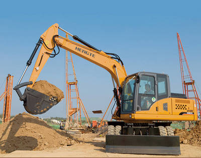 恒特明星產(chǎn)品-HT145W輪式挖掘機(jī) 建筑工程機(jī)械的多面手